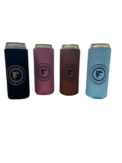 Magnetic Leather Tall Can Koozie