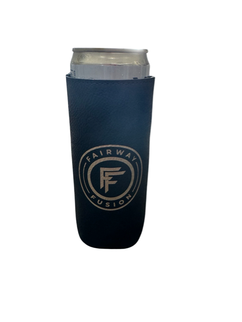 Magnetic Leather Tall Can Koozie