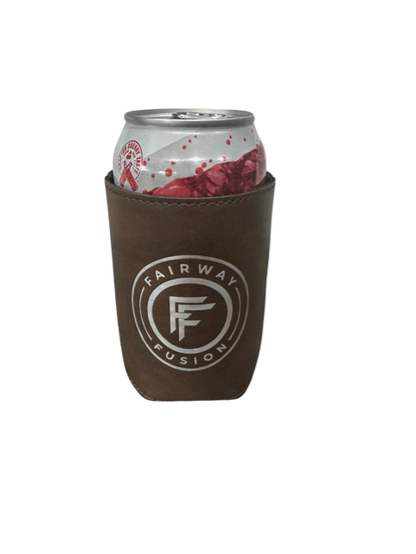 Magnetic Leather Regular Can Koozie